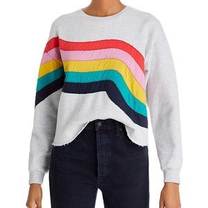 Marine Layer Retro Crop Sweatshirt in size M